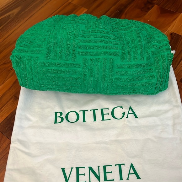 Bottega Veneta Teen Intrecciato Terry Cloth Clutch Bag, NEW - Picture 7 of 11